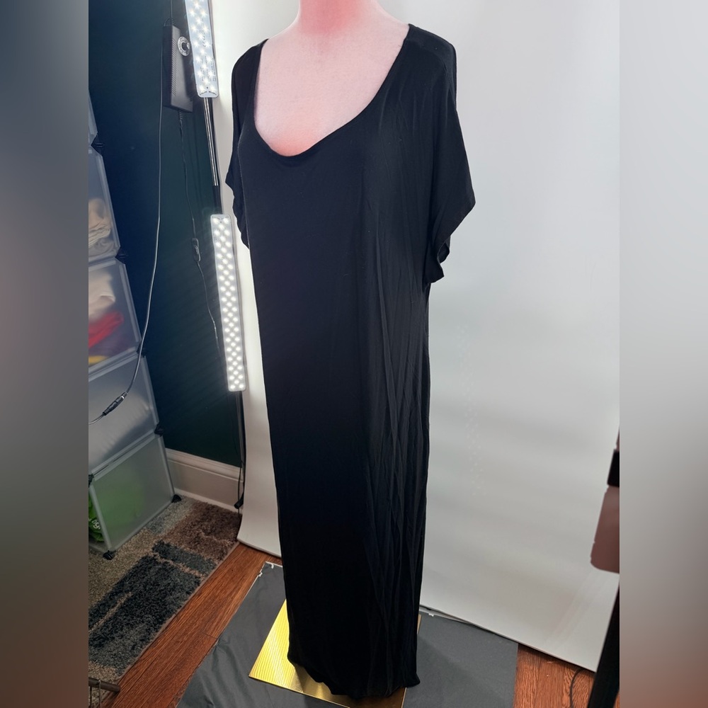 EUC Dyexces Short Sleeve Maxi Dress - Picture 6 of 12